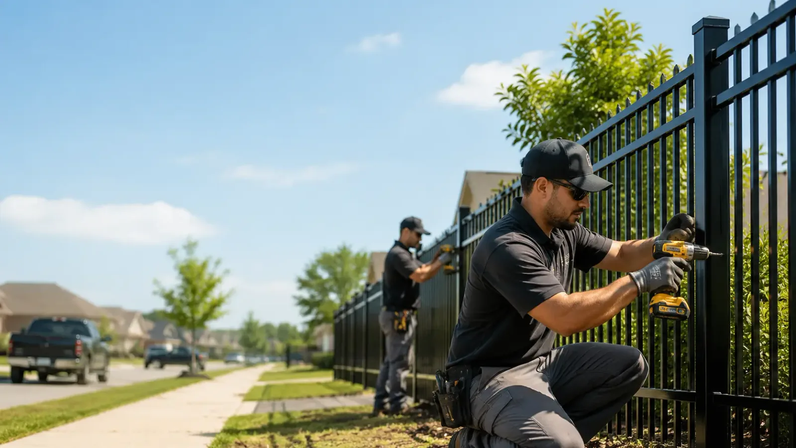 Metal Fence Installation in Eaton Park, FL